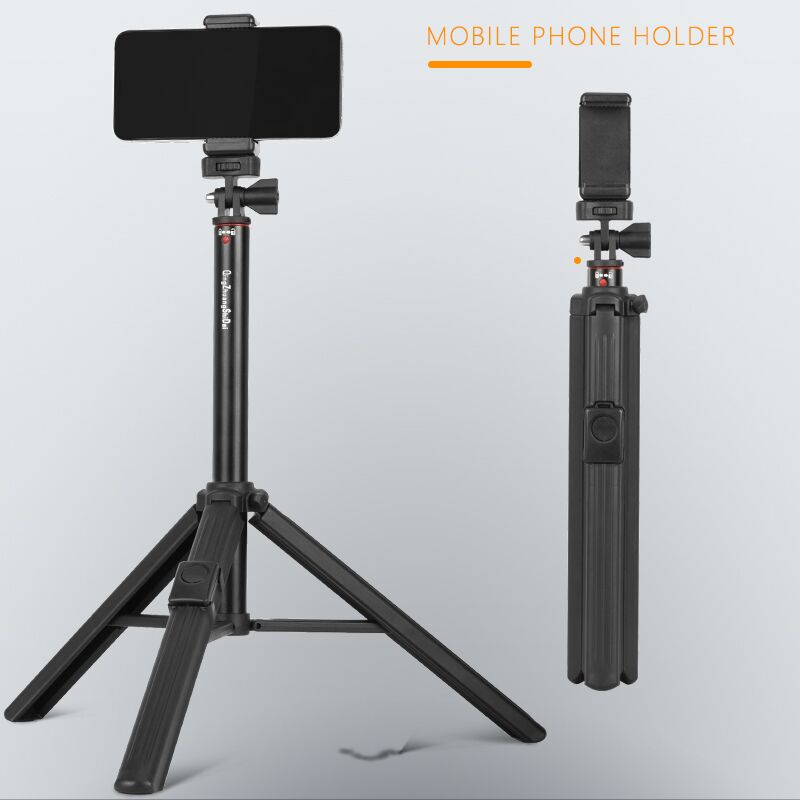 QZSD ZP100 142CM High Max Load 1KG Lightweight Mobile Phone Photography Stand Smartphone Self Timer Tripod