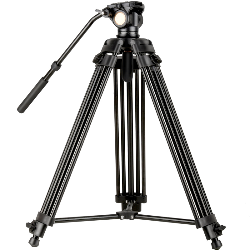 QZSD-Q880 Aluminum Tripod Have 3 Sections Telescopic Legs Heavy Duty Tripod For Video Camcorder for infrared double-wave temperature indicator
