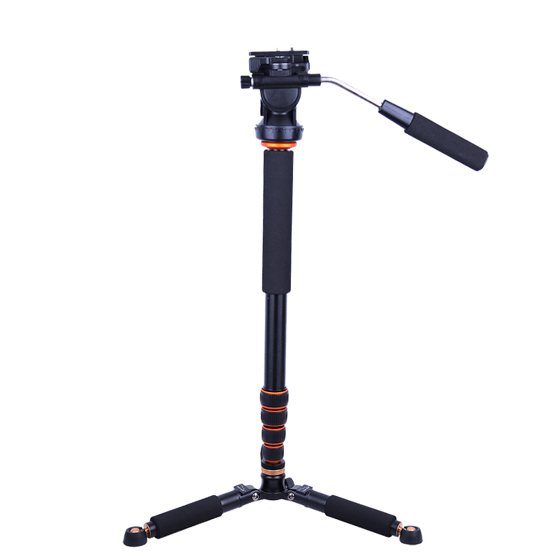 QZSD Q238  Monopod With Basic Tripod For Camcoder Video Camera 
