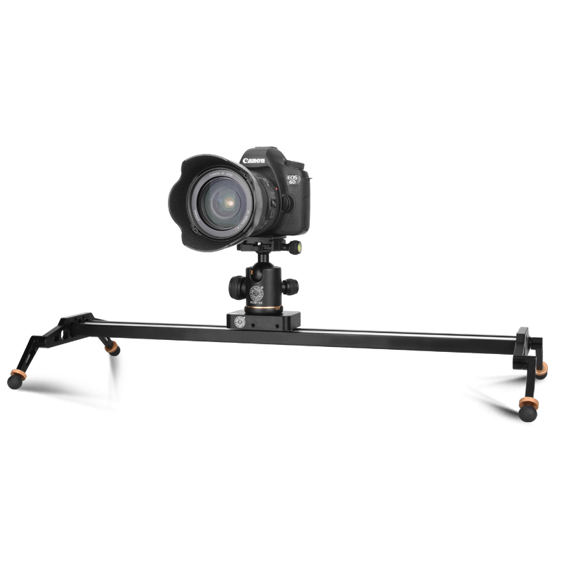 2020 QZSD Hot Selling Multi-angle Aluminum Camera Slider 80CM-120CM DSLR Camera Video Track Dolly Slider Rail For SLR Camera To Shot