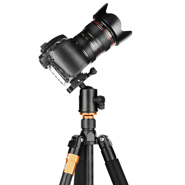 QZSD-Q999 Professional Factory supply telescope camera tripod, camera stand with ball head portable camera monopod