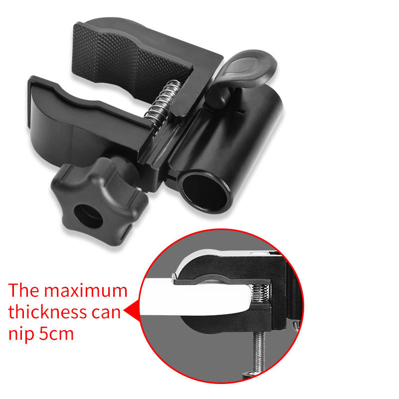 QZSD Multi-function Photography Clip Tube 54cm desktop Stabilizer For Camera Mobile Phone Smartphone Holder Stable Strong Clamp 