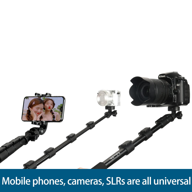 ZP001 Selfie stick tripod for smart phone holder  travel stand