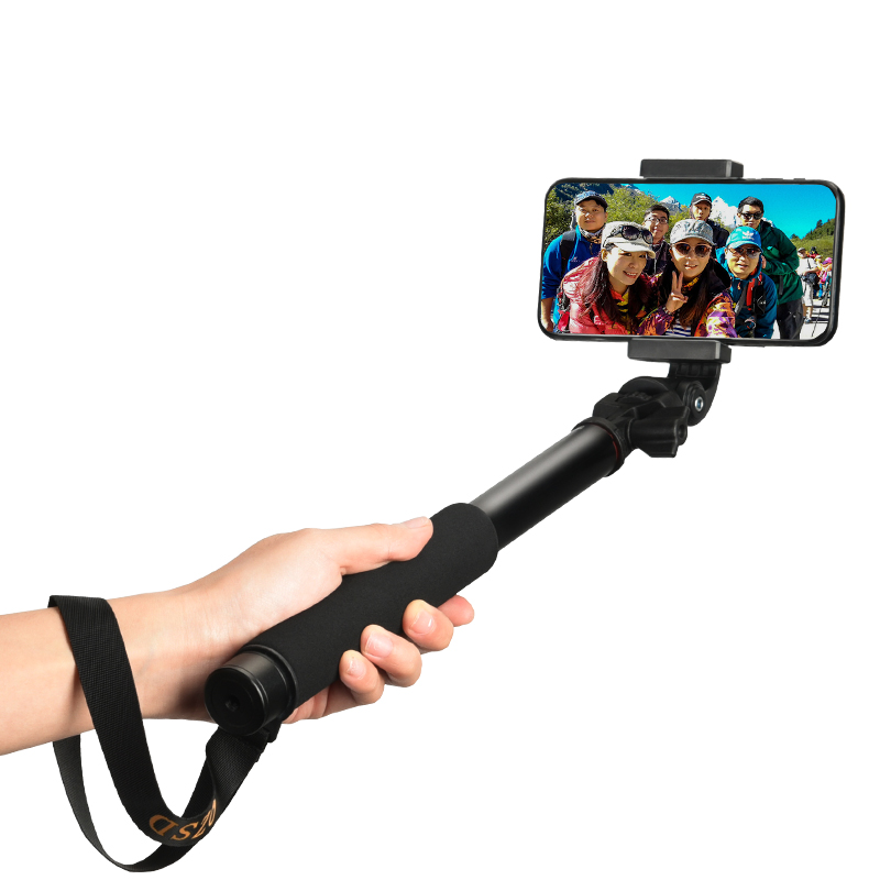 QZSD ZP002  Selfie Stick Aluminum alloy holder tripod for travel